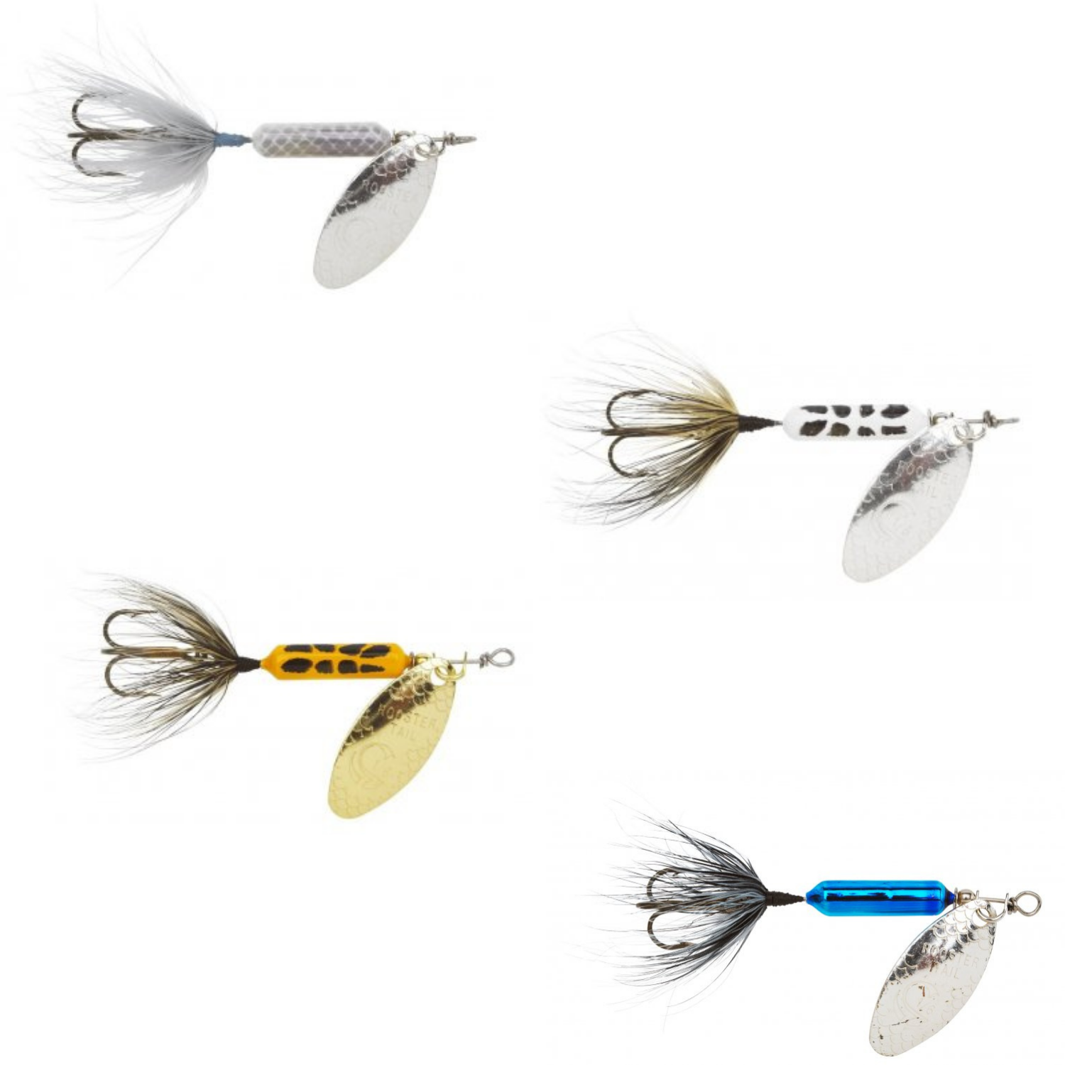 Rooster Tail Spinner Lures 1/16 Oz Rooster Tail Spinner Lures 1/16 Oz