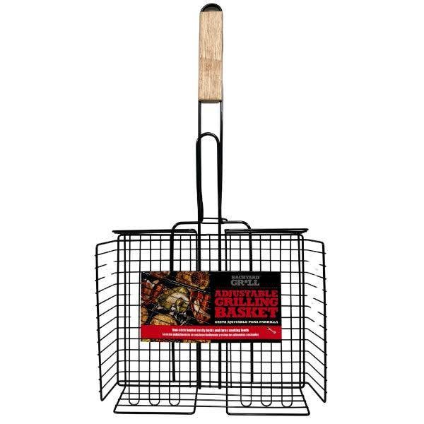 Backyard Grill – Adjustable Grilling Basket – Non-Stick