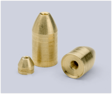Polished Brass Bullet Weights Polished Brass Bullet Weights