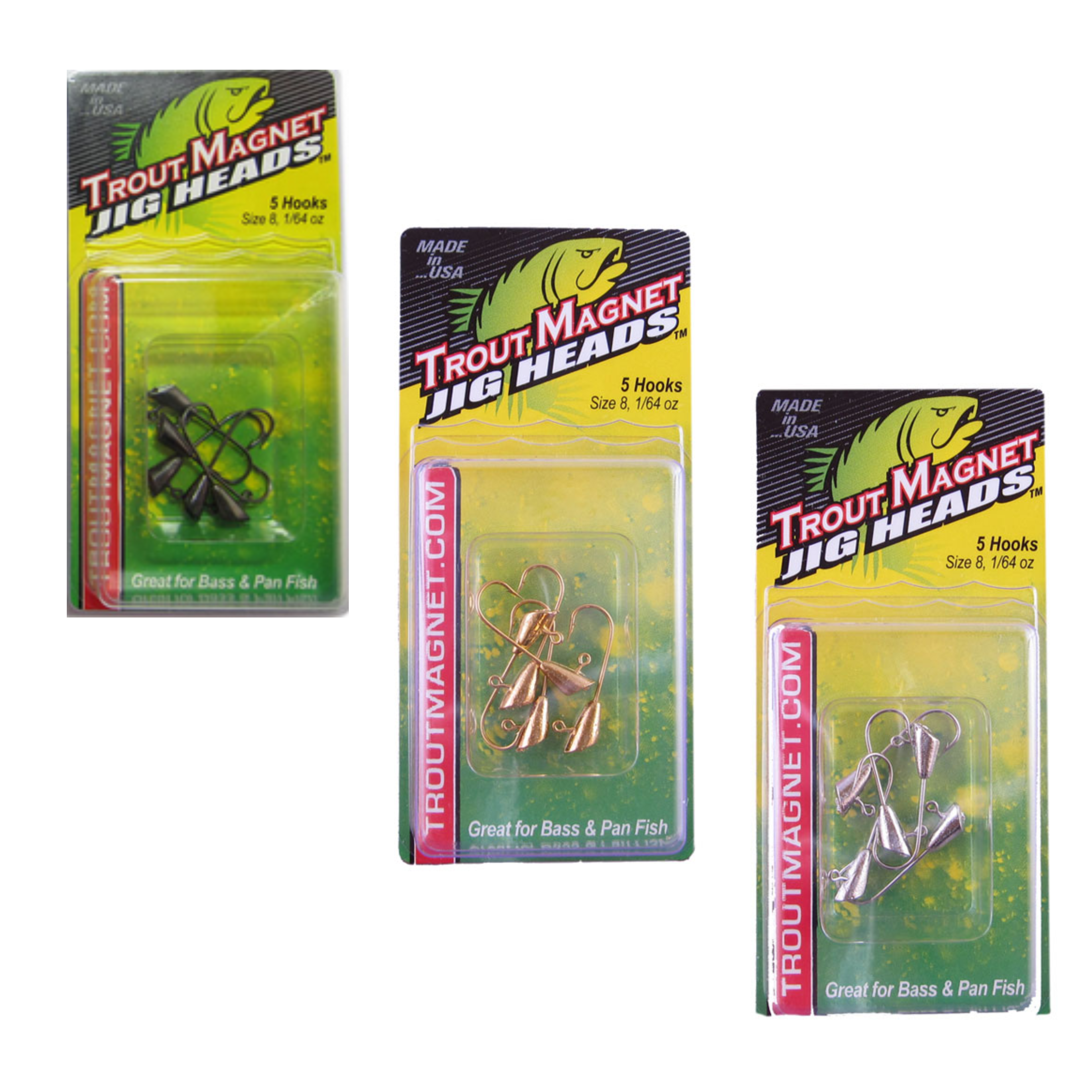 Trout Magnet Replacement Jig Heads – 1/64 oz Trout Magnet Replacement Jig Heads – 1/64 oz